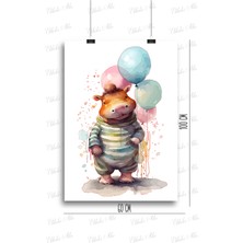 Etiketci Abla Çocuk Odası Duvar Stickeri - 03
