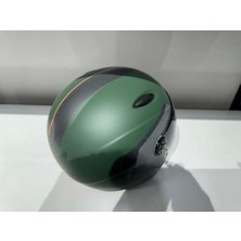 Free-M Kask Free-M 601 Çenesiz Mat Yeşil