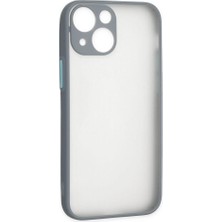 3gen Case İphone 15 Plus-İphone 14 Plus Uyumlu Buzlu Arka Yüzeyli Sert Montreal Kapak