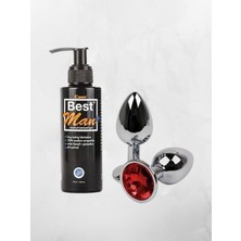 Aşkın Deposu Best Man Lubricant Jel Sade 150 ml + Plug