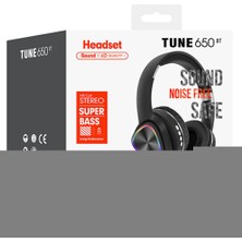 XML Evreni Tune 650 Bt Rgb Kablosuz Kafaüstü Kulaklık