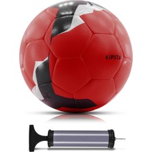 Decathlon Kipsta Hibrit Futbol Topu F500 Dikişli Fıfa Basıc Onaylı 5 Numara 445 gr Neon Yavruağzı