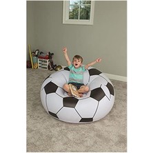 Bestway Up In & Over Futbol Topu Şeklinde Şişme Koltuk 114 x 112 x 66 cm