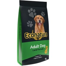 Econature Kuzu Etli Yetişkin Köpek Maması 15 kg