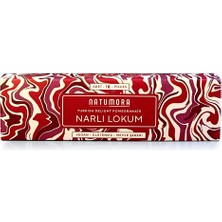 Natumora Narlı & Bademli Lokum 180G (Şeker İlavesiz, Organik İçerikli)