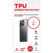 Wrapsol Xiaomi Poco M5S Arka ve Yan Koruyucu Tpu Film