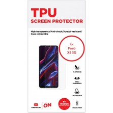 Wrapsol Xiaomi Poco X5 5g Ekran Koruyucu Tpu Film