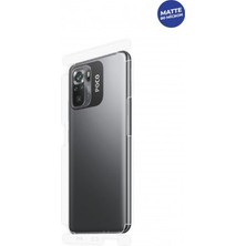 Wrapsol Xiaomi Poco M5S Mat Arka ve Yan Koruyucu Tpu Film