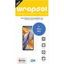 Wrapsol Xiaomi Poco M5S Ekran Koruyucu Poliüretan Film