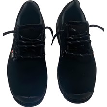 Kaan Magical Story S-1  Su Geçirmez Çelik Burunlu Siyah Süet  Iş Ayakkabısı