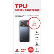 Wrapsol Xiaomi Poco X5 5g Arka ve Yan Koruyucu Tpu Film