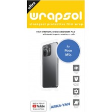 Wrapsol Xiaomi Poco M5S Arka ve Yan Koruyucu Poliüretan Film