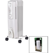 Kiwi KHT-8405 5 Dilimli Yağlı Radyatör Soba - Isıtıcı 1000W (0)