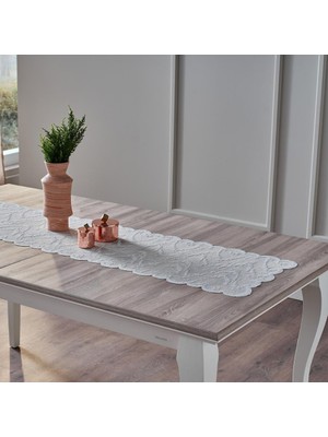 Lolavien Mira Runner 45X150CM - Beyaz