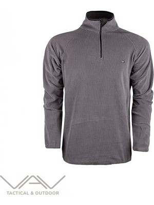 VAV Wear Tactical Giyim Outdoor Trekking Erkek Petek Polar Sweatshirt Tüylenmez POLSW04