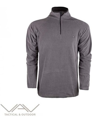 VAV Wear Tactical Giyim Outdoor Trekking Erkek Petek Polar Sweatshirt Tüylenmez POLSW04