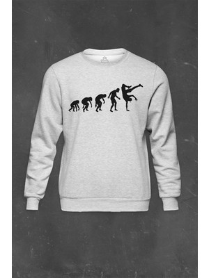 So Cool Evolution Evrim Breakdance Break Dance Hip Hop Baskılı Unisex Sweat