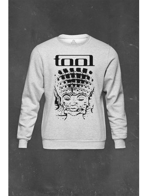 So Cool Gri Sweatshirt 10,000 Days 10000 On Bin Gün Tool Müzik Baskılı Unisex Sweat