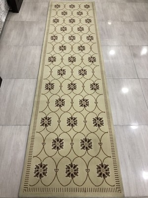 Burak Halı Saray Tifanny 10545 R 80X300 Kahve Krem 3 Metre Yolluk !