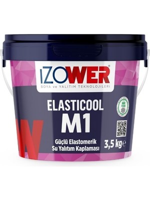 Izower M1 Güçlü Elastomerik Su Yalıtım Kaplaması- Kiremit Rengi - 3,5 kg