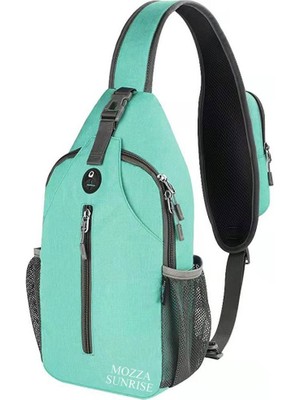 LS Crossbody Sling Sırt Çantası Sling Çanta Seyahat Yürüyüş Göğüs Çantası Sırt Çantası (Yurt Dışından)