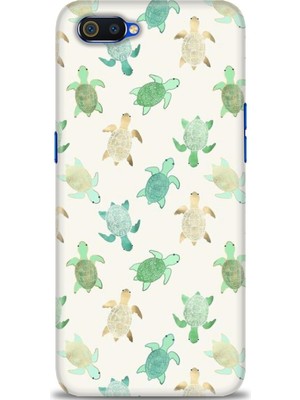 gmotp Realme C2 Kılıf Hd Baskılı - Minik Kaplumbağalar