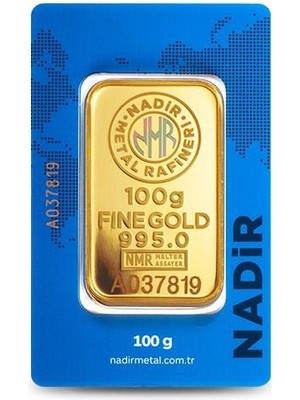 AgaKulche Nadir 100 Gram Altın (995) 24 Ayar Külçe Altın