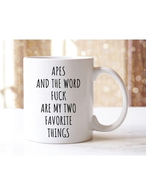 Bexdore Maymun Kupa, Komik Maymun Hediyesi, Maymun Kahve Kupa, Maymun Hediyeleri, Ingilizce Kupa