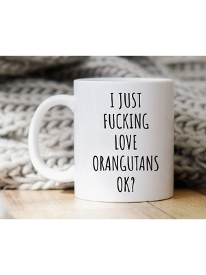 Bexdore Orangutan Kupa, Komik Orangutan Hediyesi, Orangutan Sevgiliye Hediye, Orangutan Ingilizce Kupa