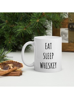 Bexdore Komik Alkol Kupa Uyku Viskisi Yiyin Kahve Fincanı Viski Aşkına Hediye, Ingilizce Kupa Bardak