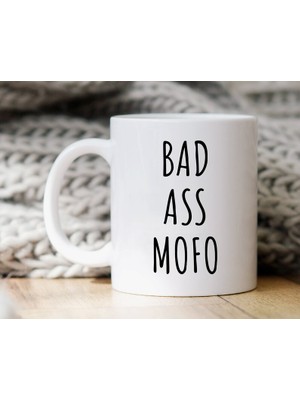 Bexdore Komik Kahve Kupa, Badass Hediye, En Yakın Arkadaşa Hediye, Badass Kupa, Ingilizce Kupa