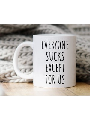 Bexdore Komik Kahve Kupa, Herkes Kupa Berbat, Ona Hediye, Ingilizce Kupa Bardak