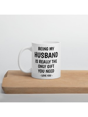 Bexdore Kocam Olmak Gerçekten Ihtiyacınız Olan Tek Hediyedir Kupa - Komik Koca Kupalar Ingilizce Kupa