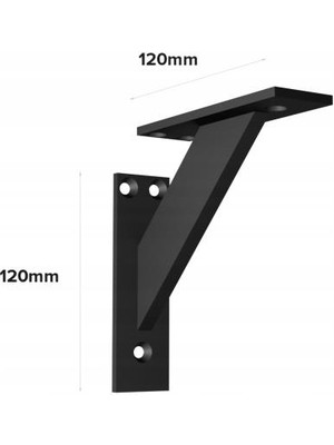 Abronya Metal Gizli Raf Tutucu Dekoratif Raf Kitaplık Metal Raf