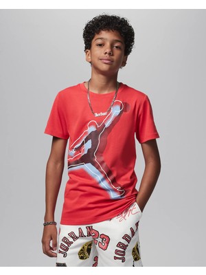 Nıke Jordan Jdb Jumpman Hbr Haze Out  S/s Erkek Çocuk Tişört