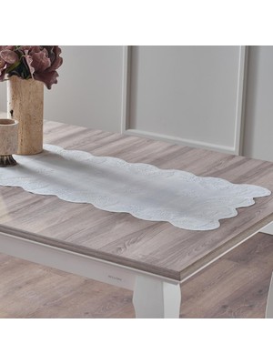 Lolavien Elizya Runner 45X150CM - Beyaz