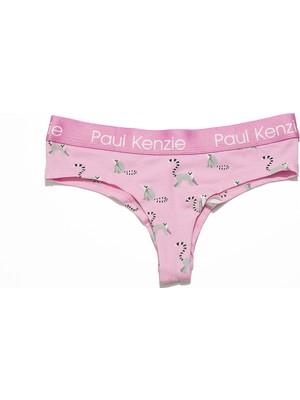 Paul Kenzie Desenli Kadın Cheeky Külot – Eco Characters – Lemur