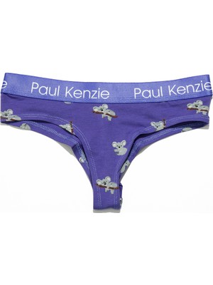 Paul Kenzie Desenli Kadın Cheeky Külot – Eco Characters – Koala