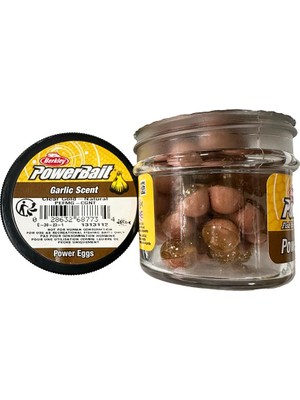 Berkley Power Bait Garlic Scent - Clear Gold - Natural