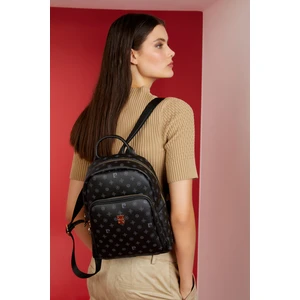 Pierre Cardin 05PO22Y1553-MN S Kadın Siyah Sırt Çantası