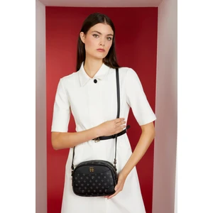 Pierre Cardin Siyah Monogram Kadın Çapraz Çanta 05PO22Y1534-MN S