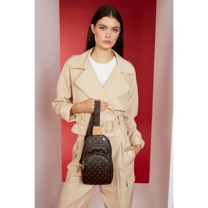 Pierre Cardin Kahve Monogram Kadın Bel Çantası 05PO22Y1535-MN Kh