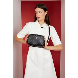 Pierre Cardin 05PO22Y1543-MN S Kadın Siyah Çapraz Çanta