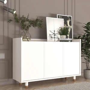 Cool Home Bono Çok Amaçlı Konsol , Kahve Köşesi Beyaz