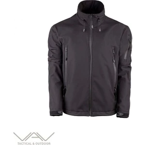 VAV Wear Shellht 04 Softshell Mont  Su Rüzgar Geçirmez Su Itici Gizlenebilir Kapüşon