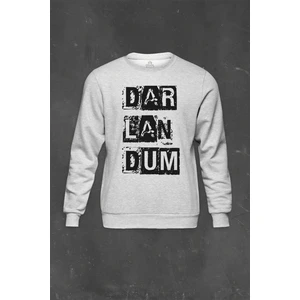 So Cool Gri Sweatshirt Darlandum Dar-Lan-Dum Darlandım Karadeniz Baskılı Unisex Sweat