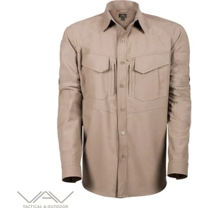 VAV Wear TACTEC01 Tactical Özel Tasarım Gömlek Yüksek Mukavemetli Polyester Ribs Kumaş
