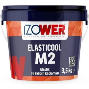 Izower M2 Elastik Su Yalıtım Kaplaması- Beyaz- 3,5 kg