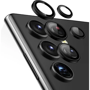 Samsung Galaxy S24 Ultra Uyumlu Kamera Lens Koruma Camı 3D 5 Parça Tekli