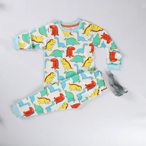 %100 Pamuk Erkek Çocuk Pijama Takımı